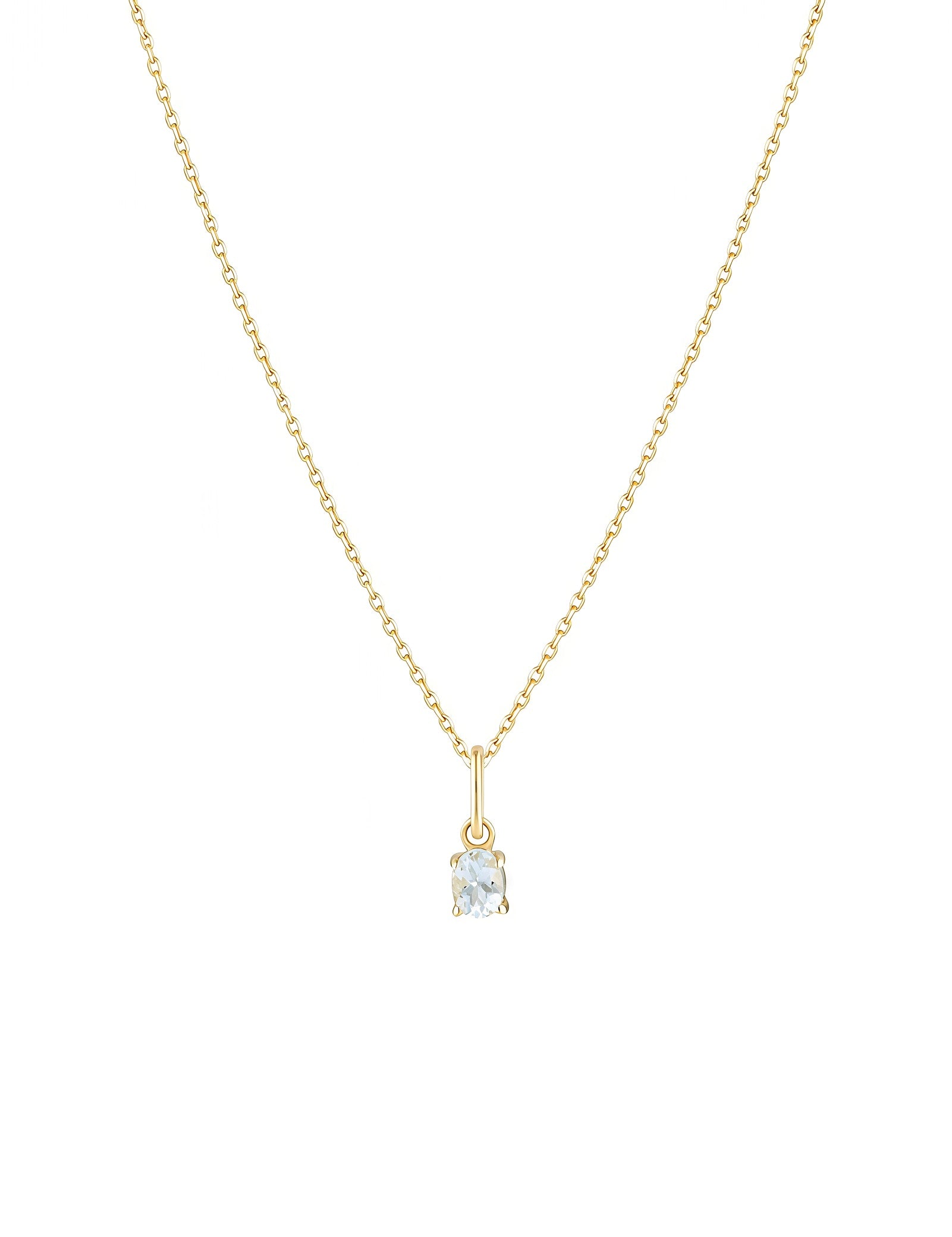 Picture of Luna Rae Aquamarine Necklace