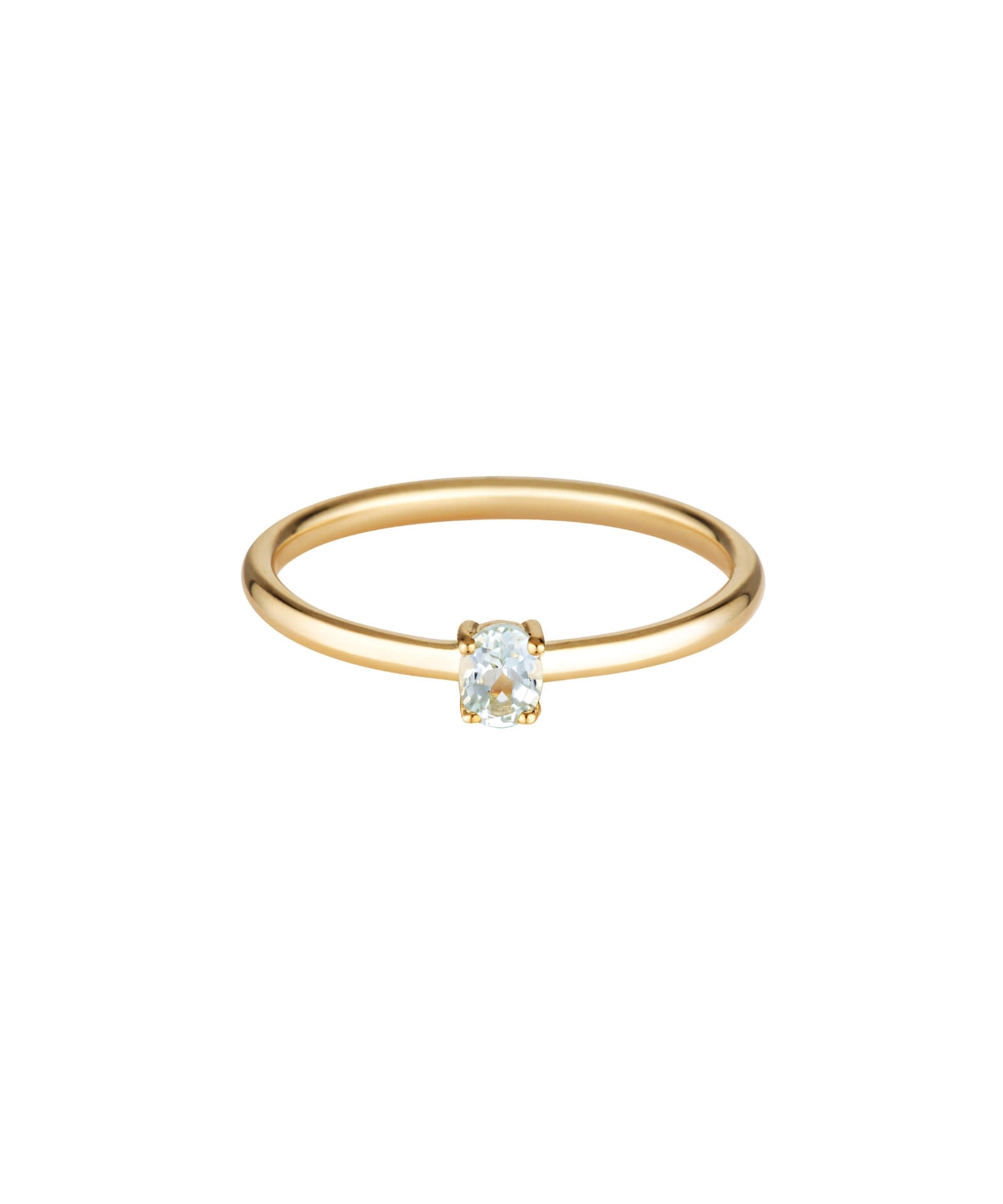 Yellow Gold Birthstone Ring