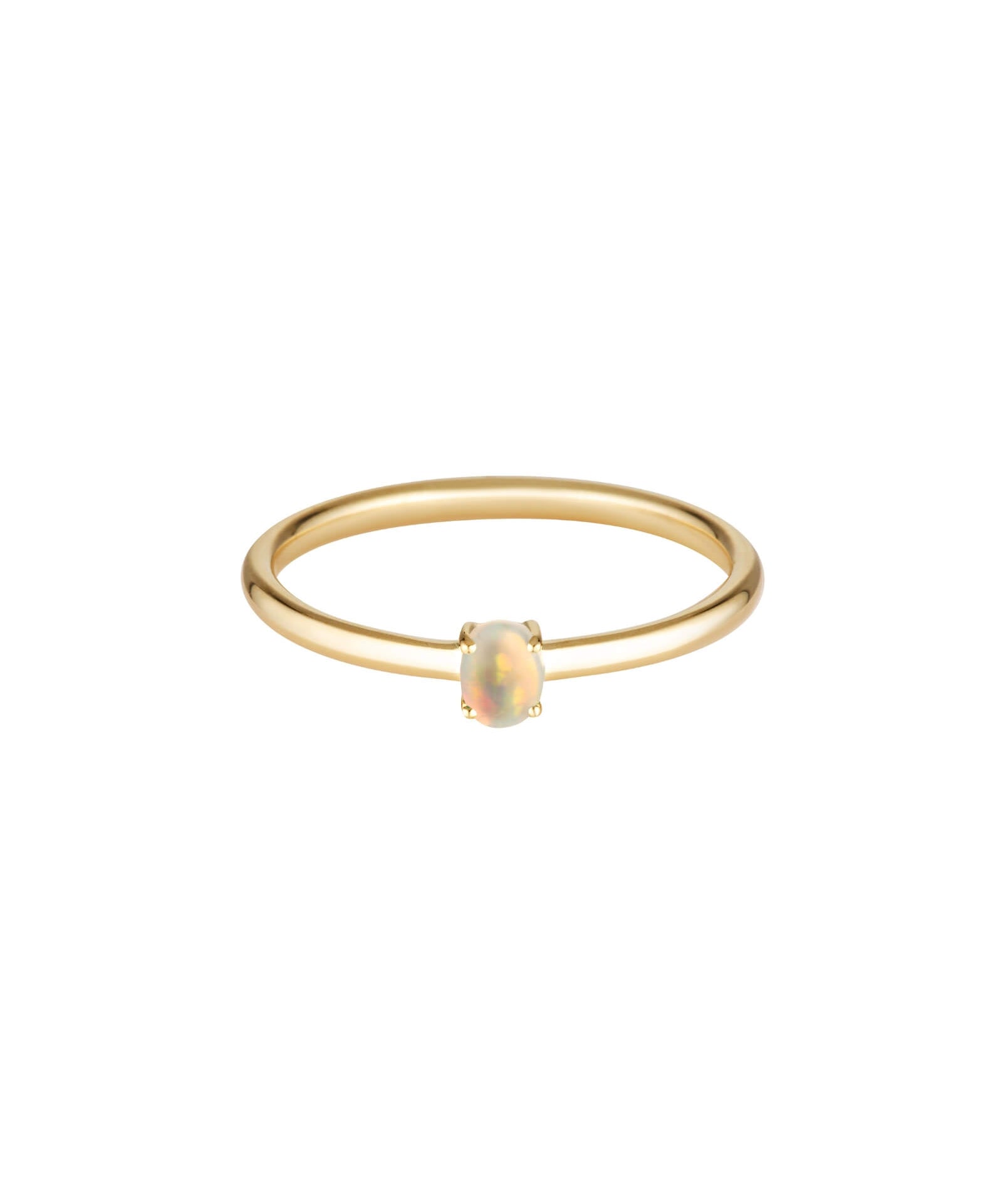 Yellow Gold Birthstone Ring