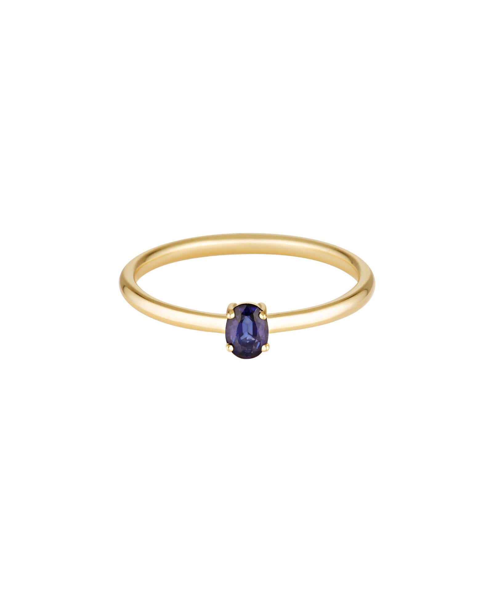 Yellow Gold Birthstone Ring