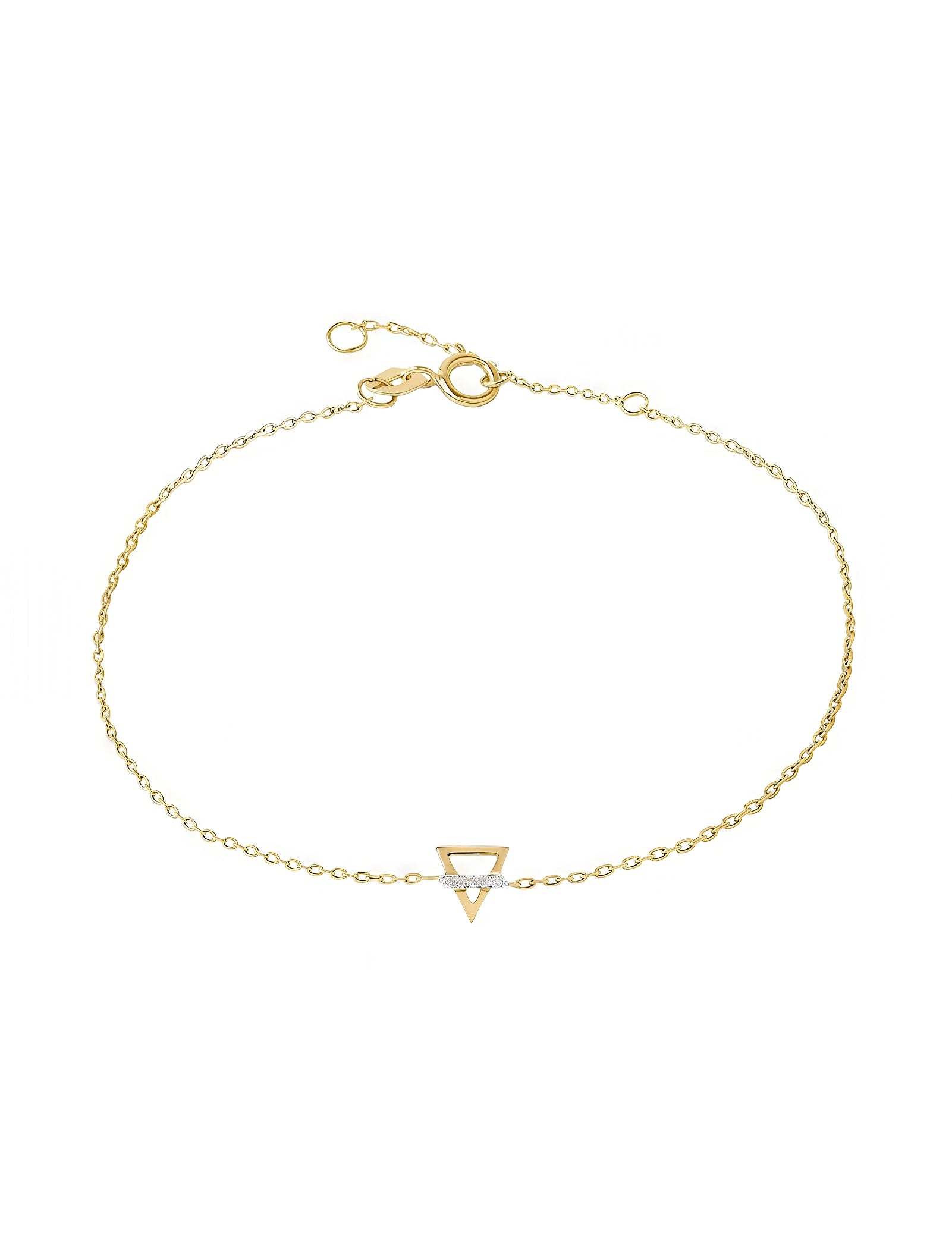 Picture of Luna Rae Solid 9k Gold Earth Element Bracelet