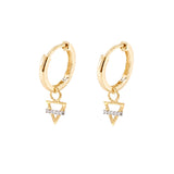 Earth Element Hoops