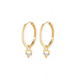 Earth Element Hoops