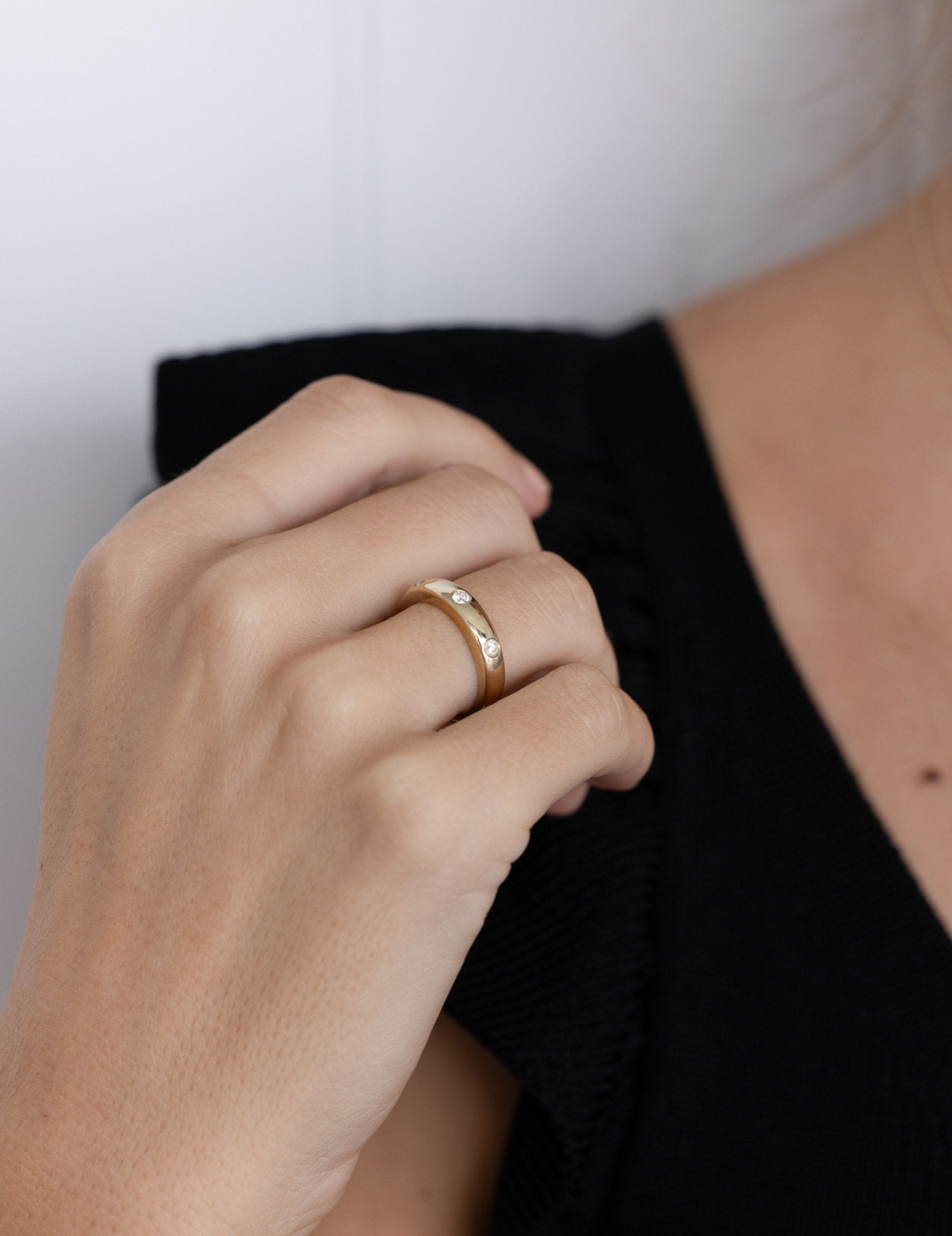 Picture of Luna Rae Solid 9k Gold Esme Ring