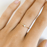 Fine Diamond and Pearl Ring