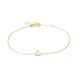 Picture of Luna Rae Solid 9k Gold Fire Element Bracelet