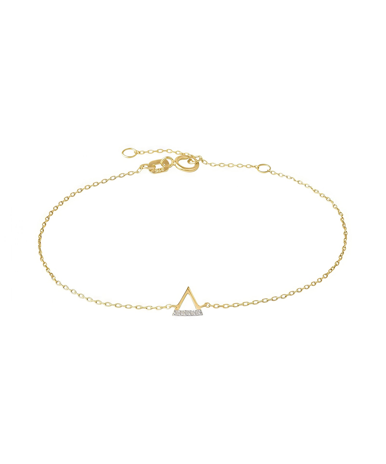 Picture of Luna Rae Solid 9k Gold Fire Element Bracelet