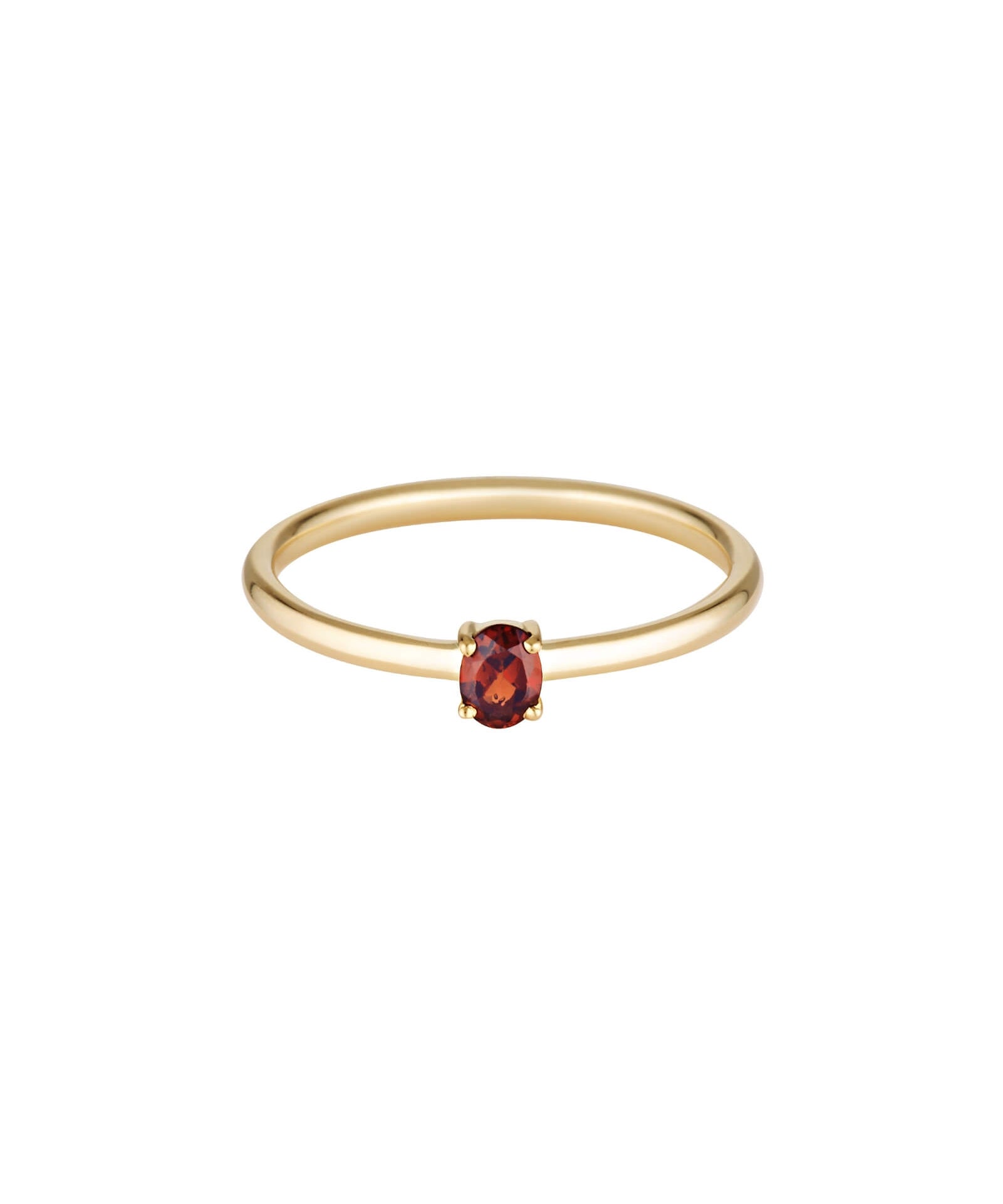 Yellow Gold Birthstone Ring