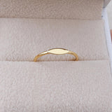 Gold Dainty Signet