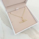 Gold Vermeil Classic Florence Necklace