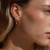 Gold Vermeil Classic Hoops Medium