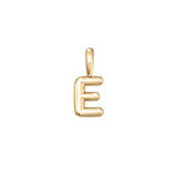 Gold Vermeil Bubble Letter Pendant