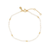 Gold Vermeil Petite Pearl Bracelet