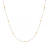 Gold Vermeil Petite Pearl Necklace