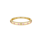 Gold Vermeil Pink Sapphire Ring
