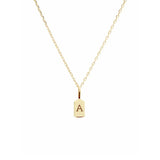 Yellow Gold Letter A