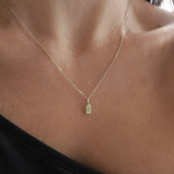 Yellow Gold Letter B