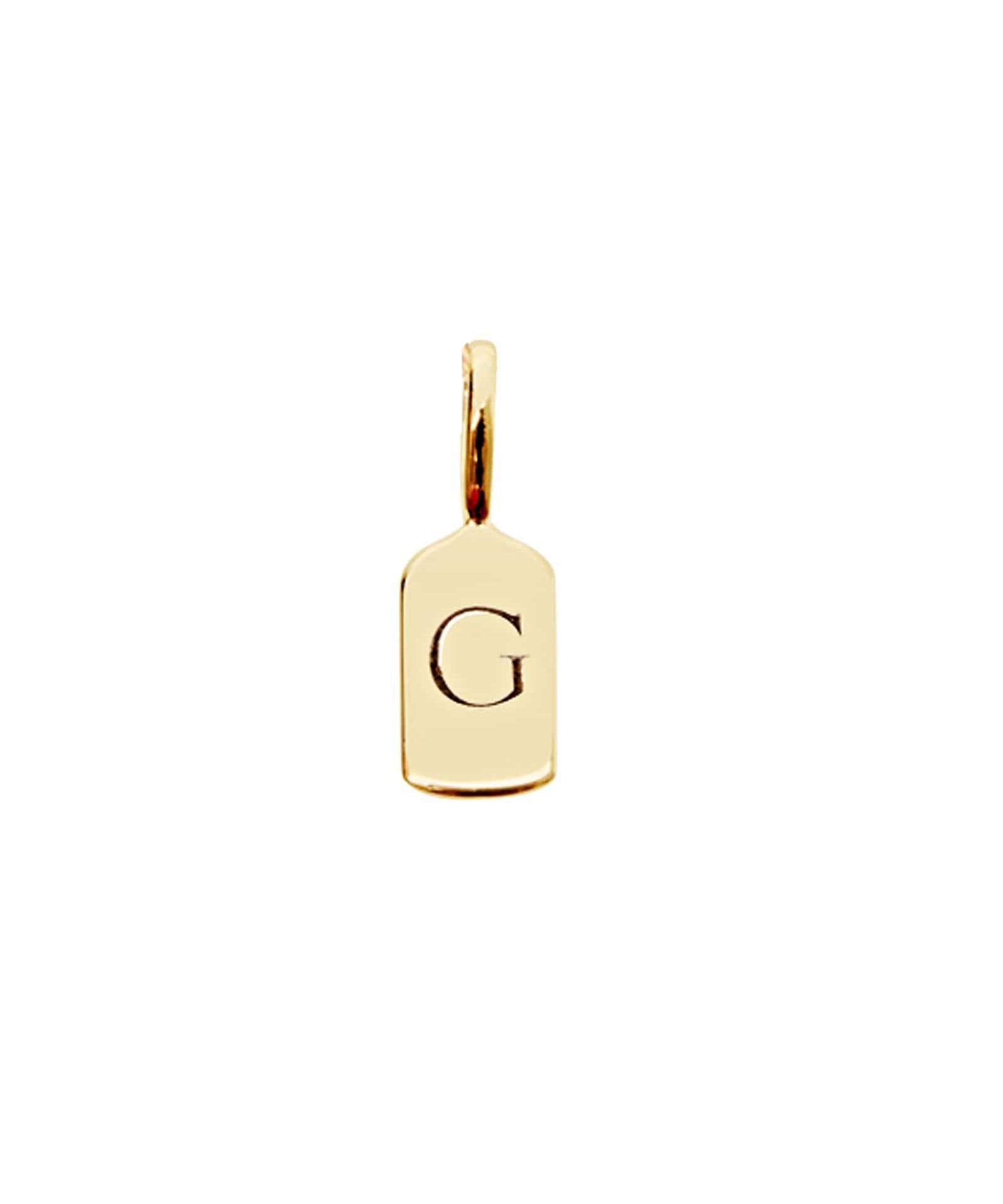 Picture of Luna Rae Yellow Gold Letter G