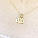 Yellow Gold Letter I