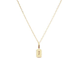 Yellow Gold Letter J