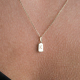 Yellow Gold Letter K