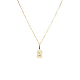 Yellow Gold Letter L