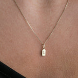 Yellow Gold Letter L