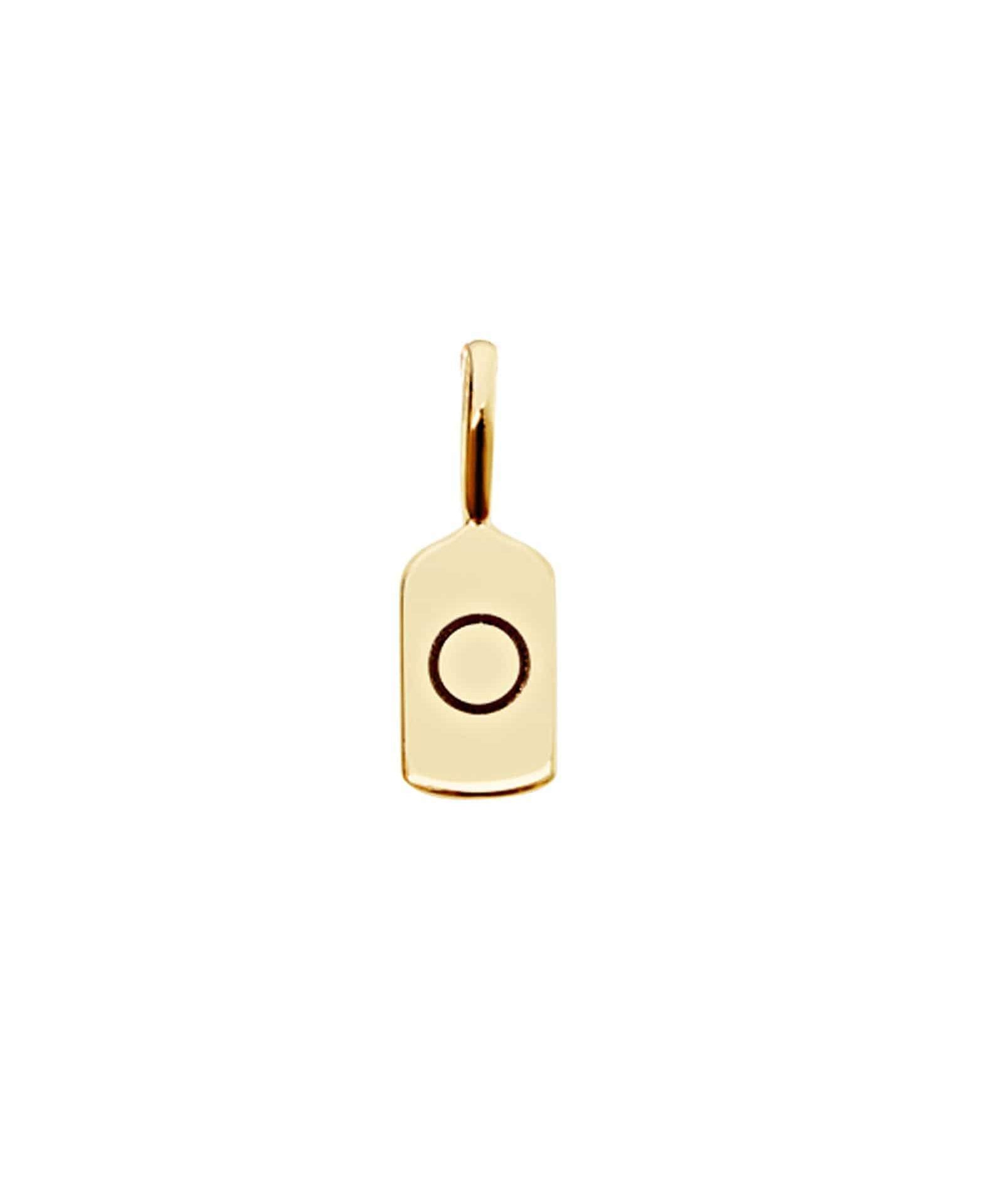 Picture of Luna Rae Yellow Gold Letter O