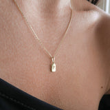 Yellow Gold Letter P