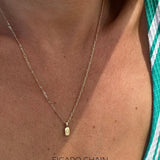 Yellow Gold Letter W