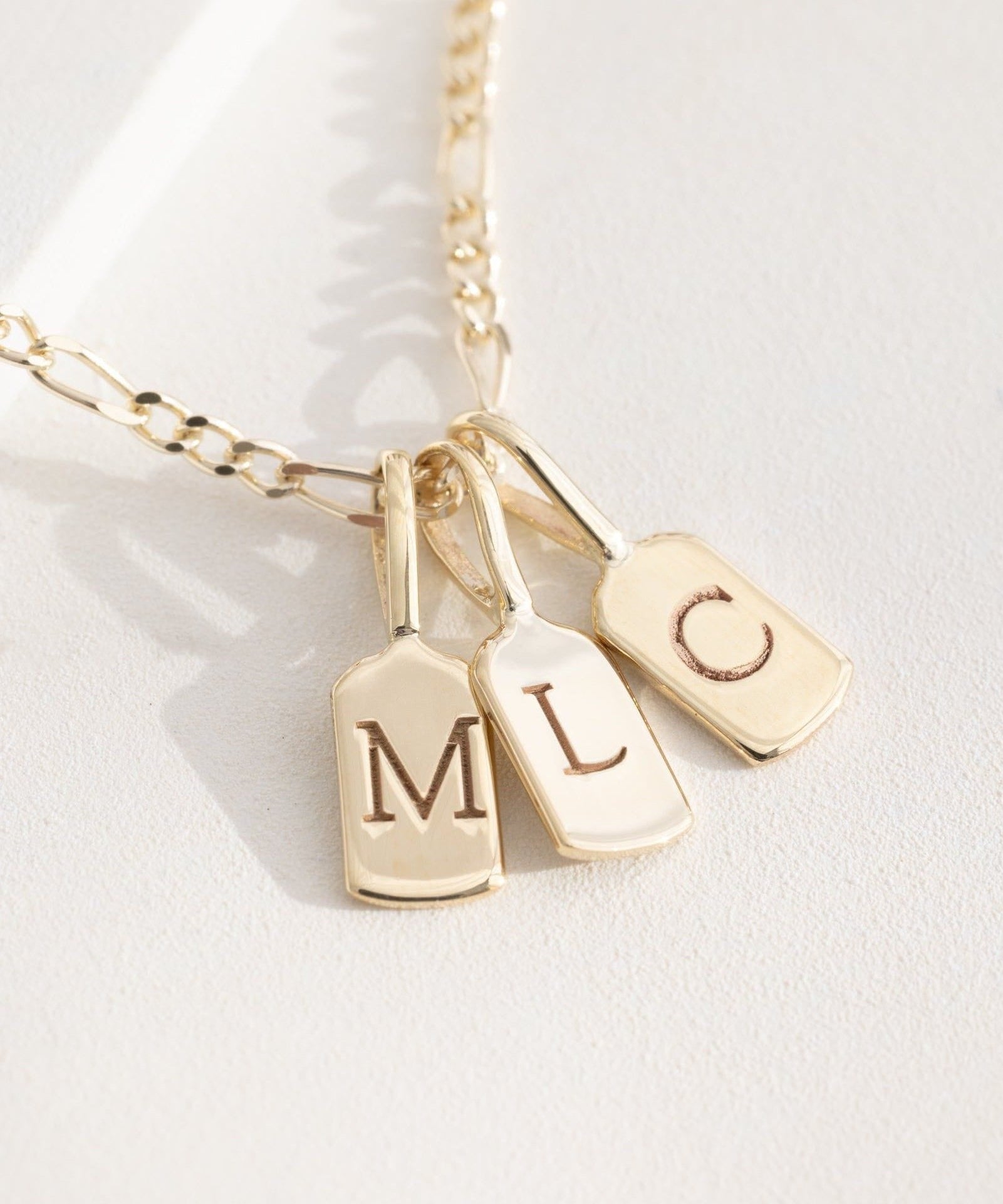 Picture of Luna Rae Yellow Gold Letter Y