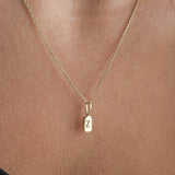 Yellow Gold Letter Z