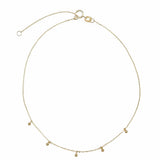 Picture of Luna Rae Solid 9k Gold Moondust Anklet