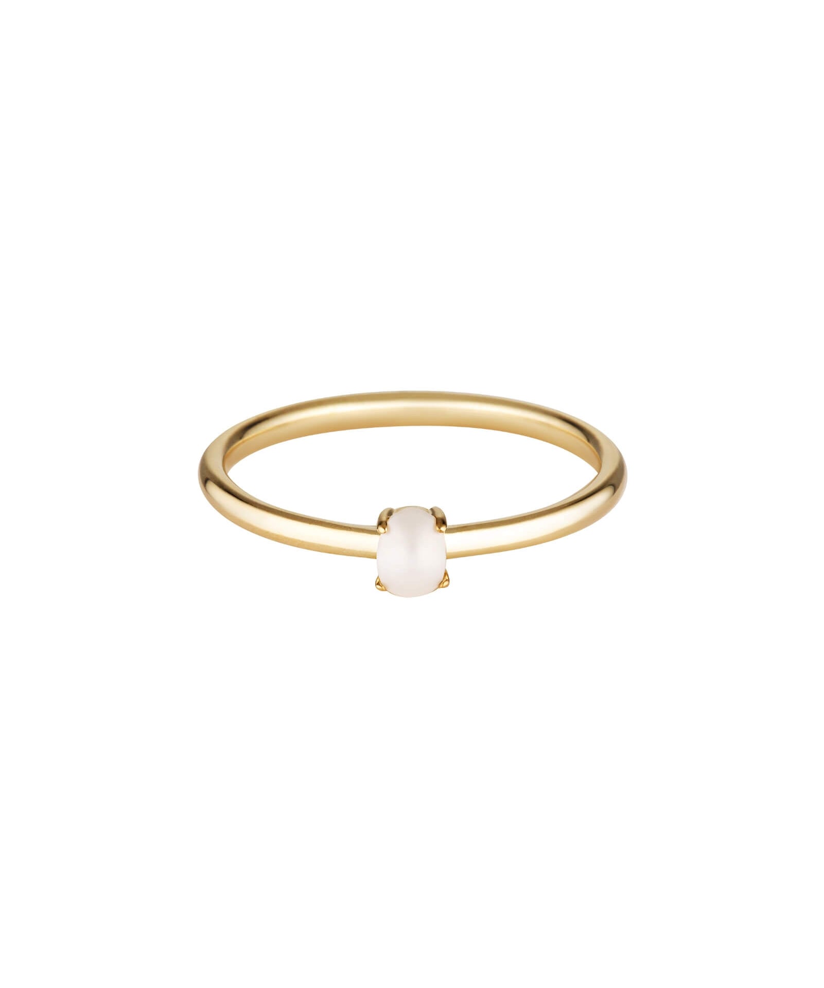 Yellow Gold Birthstone Ring