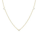 Petite Diamond Necklace - Trio