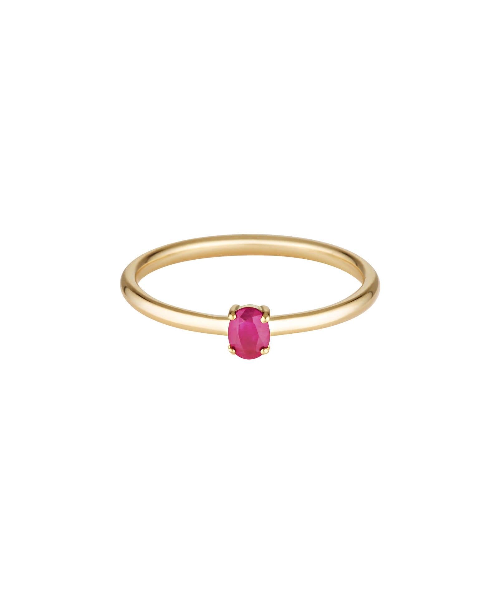 Yellow Gold Birthstone Ring
