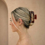 Sculpt Hair Claw Amber Set