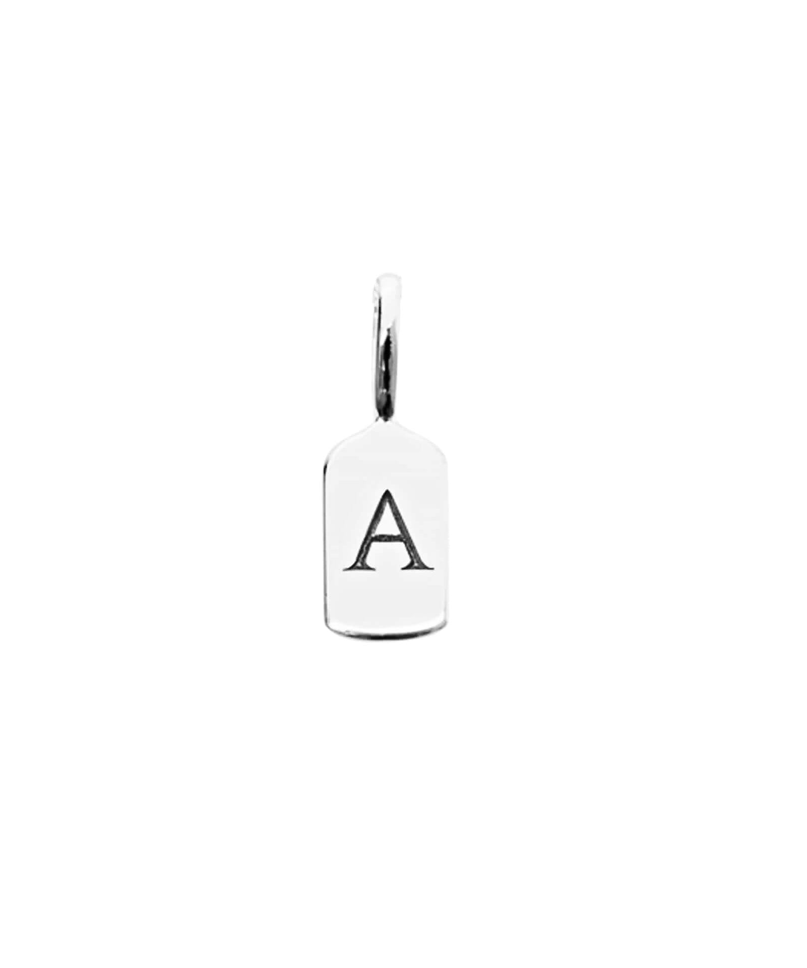 Silver Letter A