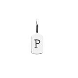 Silver Letter P