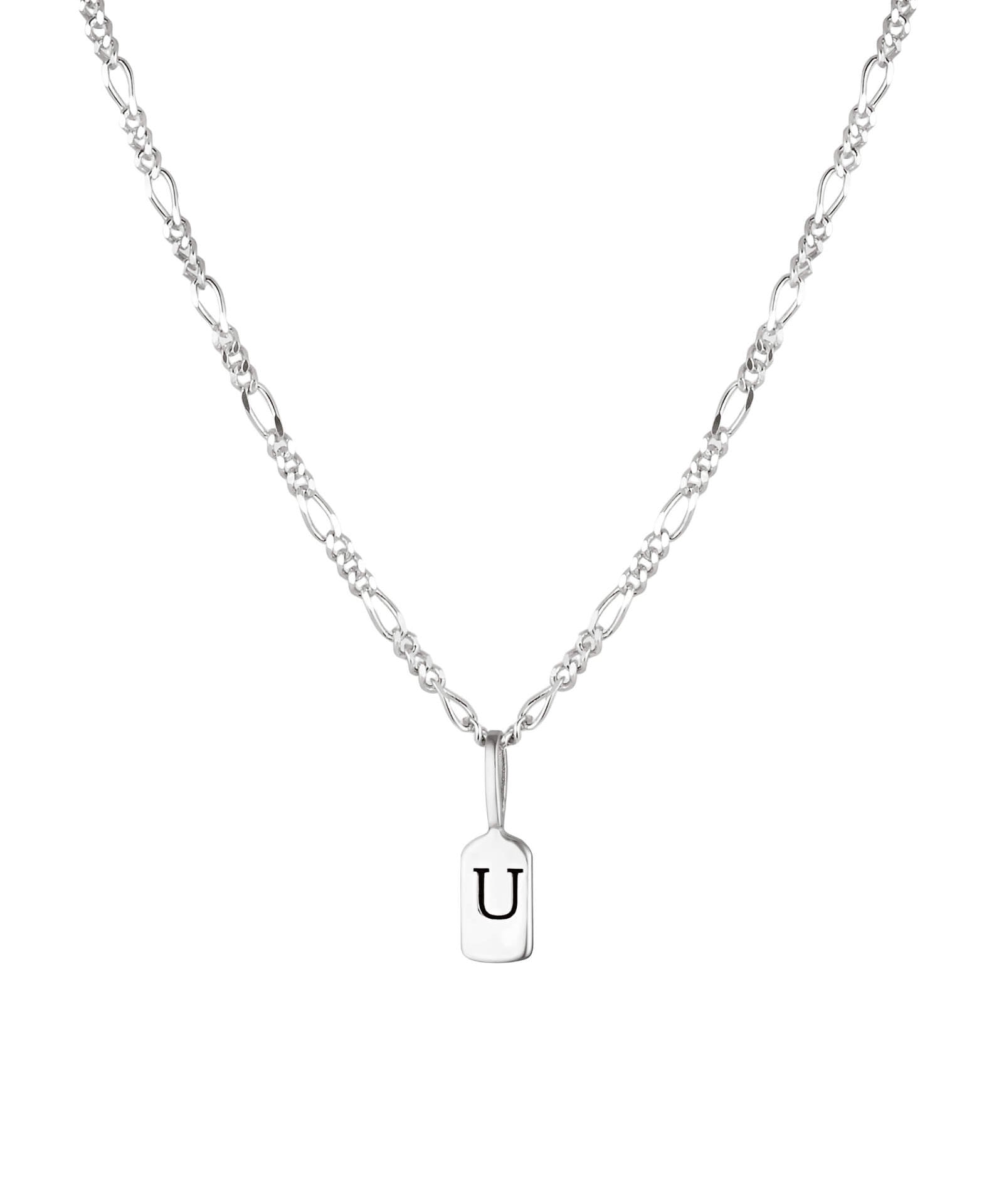 Silver Letter U