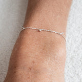 Silver Moondust Bangle