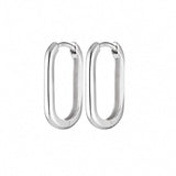 Sterling Silver Muse Hoops