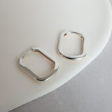 Sterling Silver Muse Hoops