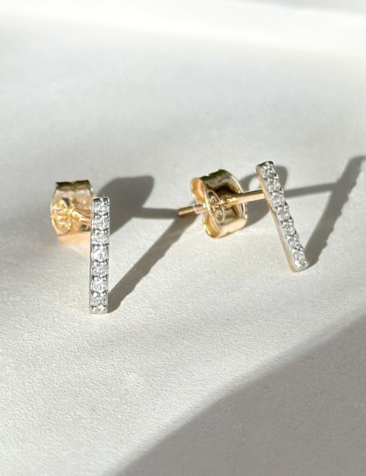 Picture of Luna Rae Solid 9k Gold Sophia Studs