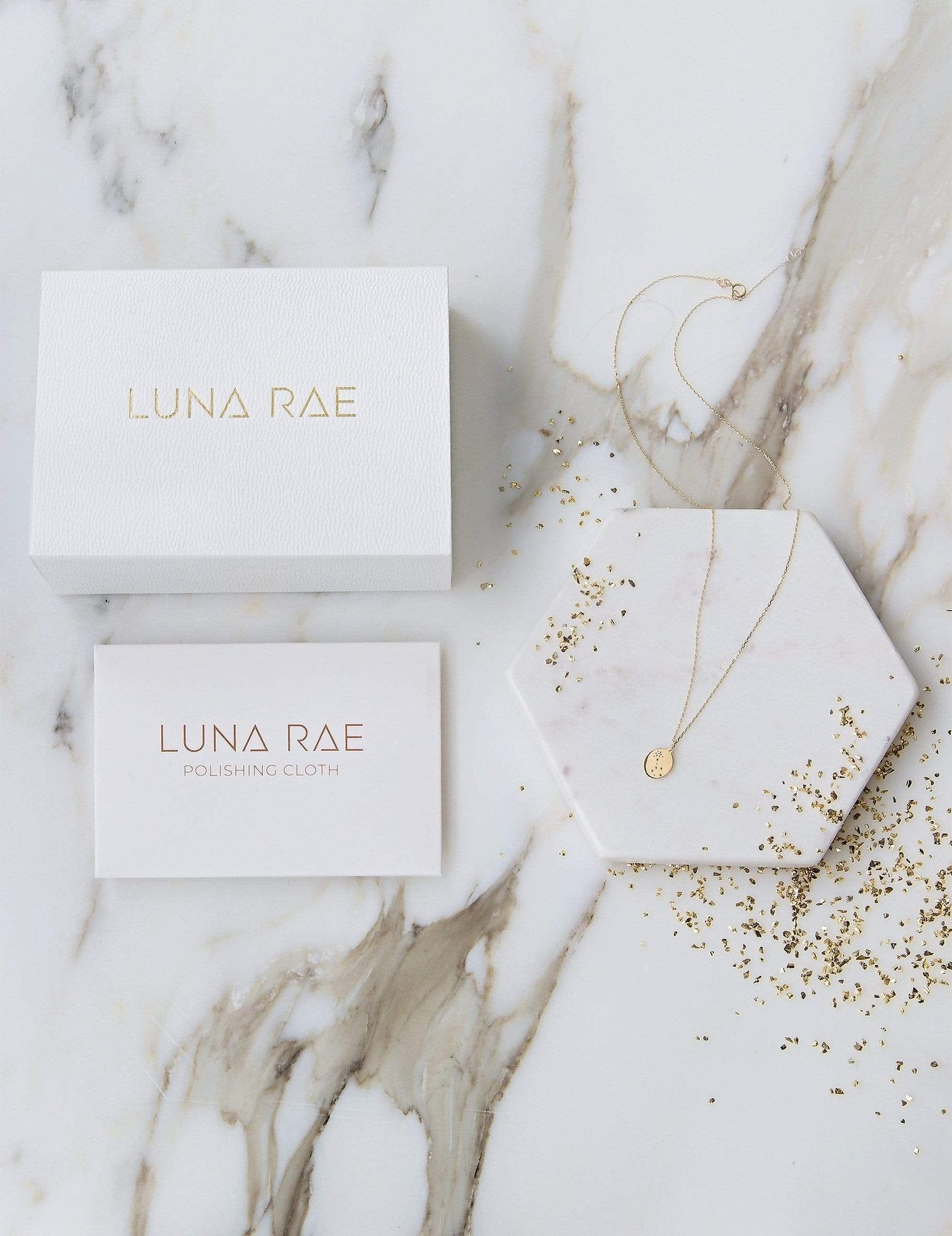 Picture of Luna Rae Yellow Gold Stars of Scorpio