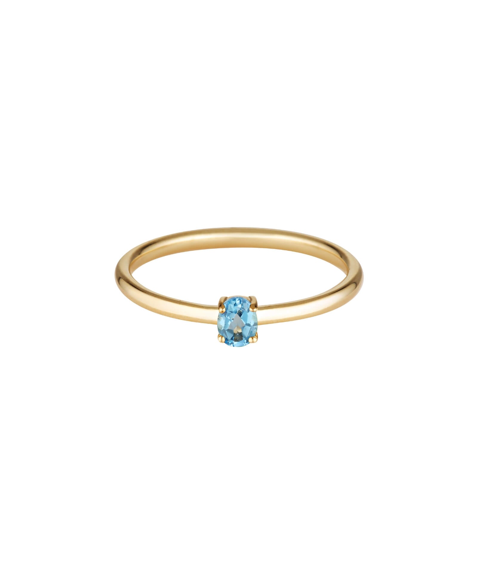 Yellow Gold Birthstone Ring