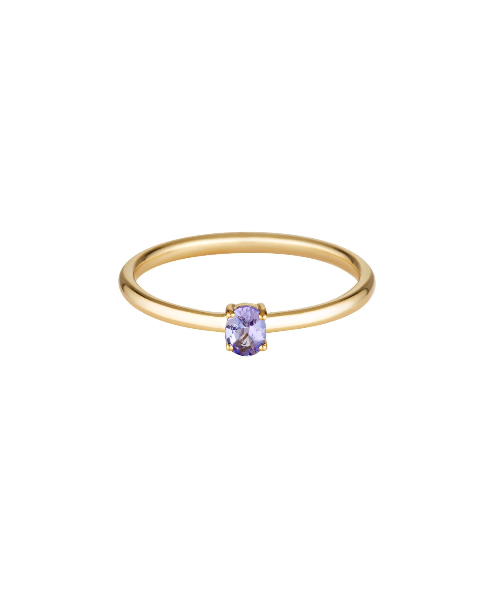 Yellow Gold Birthstone Ring