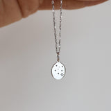 White Gold Constellation Necklace