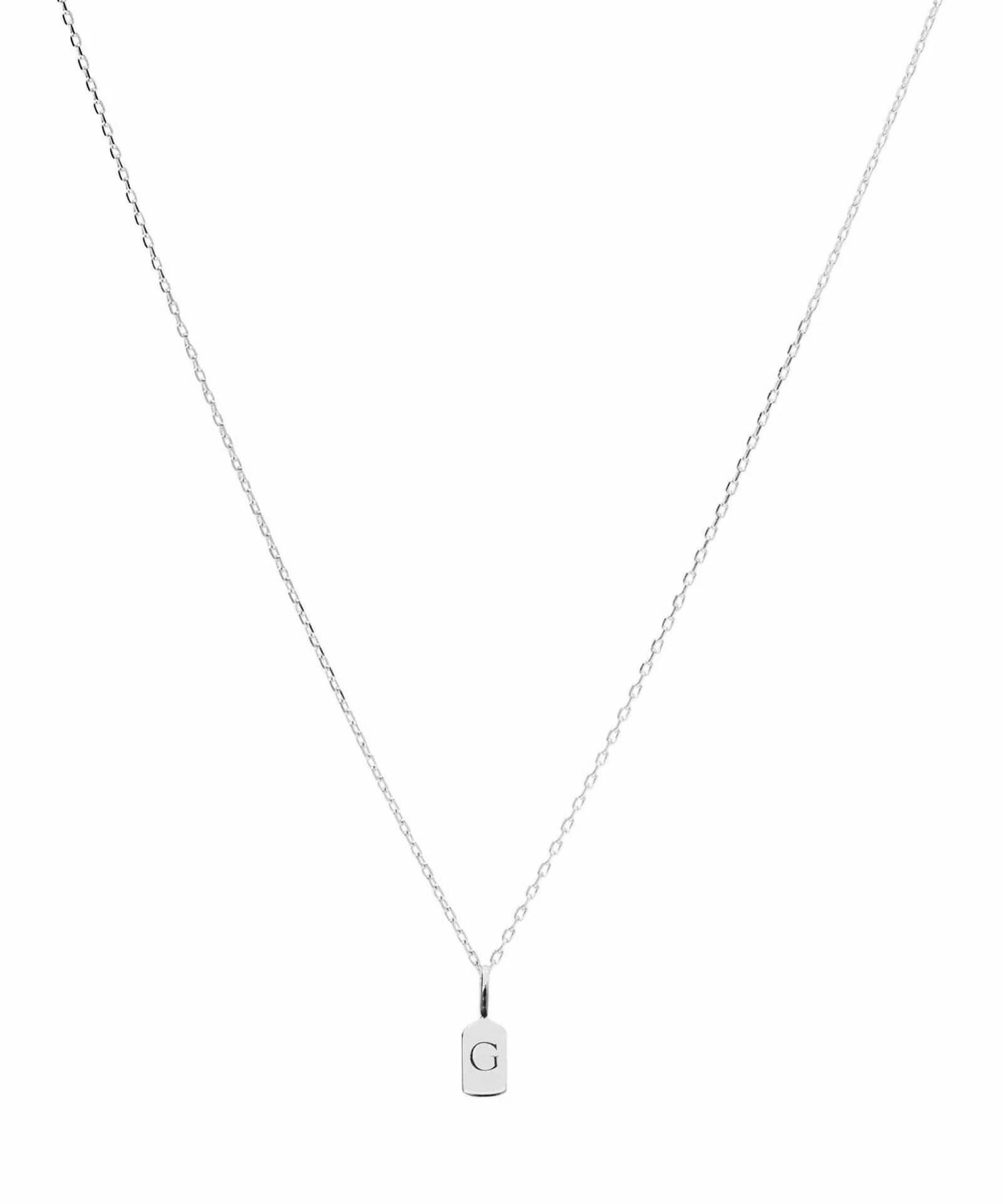 Picture of Luna Rae White Gold Letter G