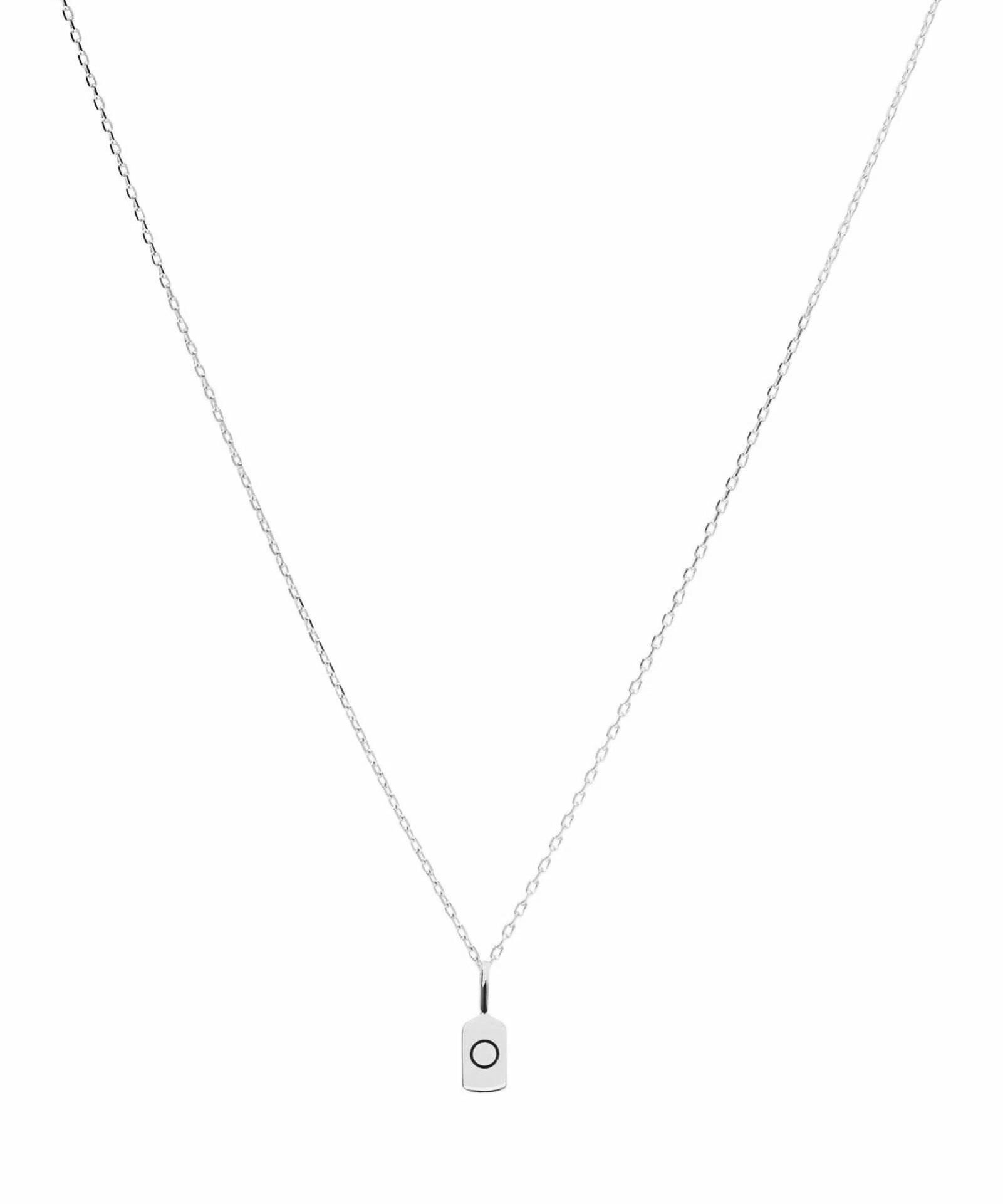 Picture of Luna Rae White Gold Letter O